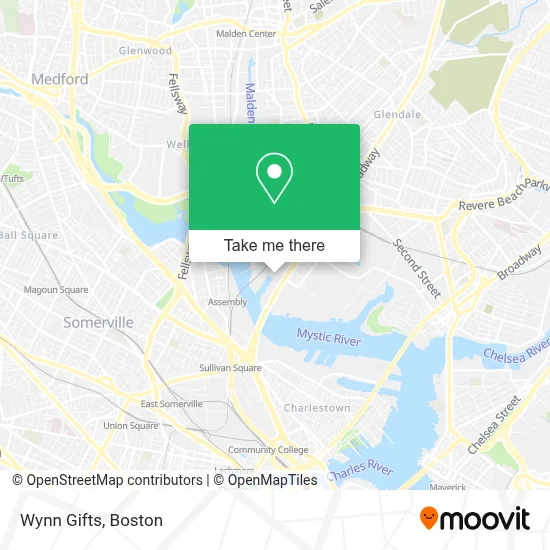 Wynn Gifts map