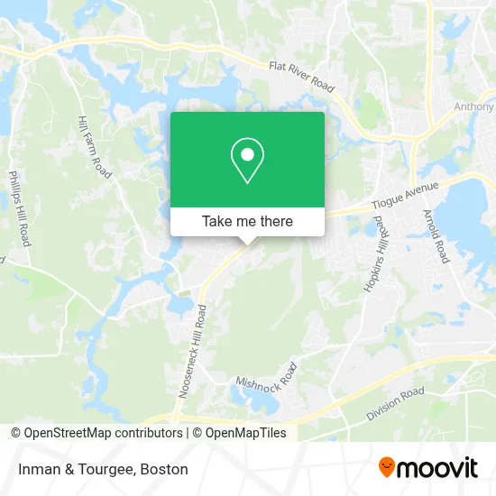 Inman & Tourgee map