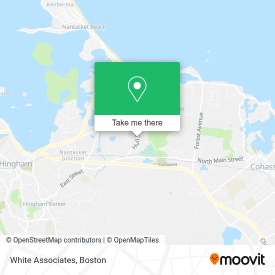 White Associates map