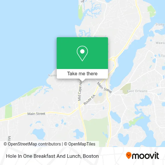Hole In One Breakfast And Lunch map