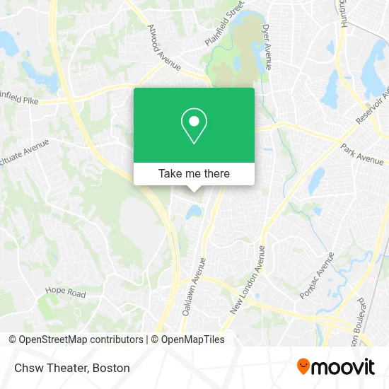 Chsw Theater map