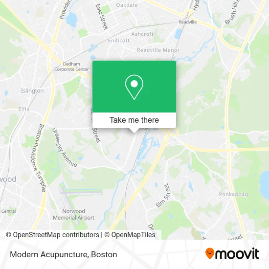 Modern Acupuncture map
