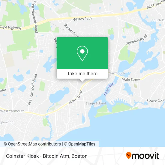 Coinstar Kiosk - Bitcoin Atm map