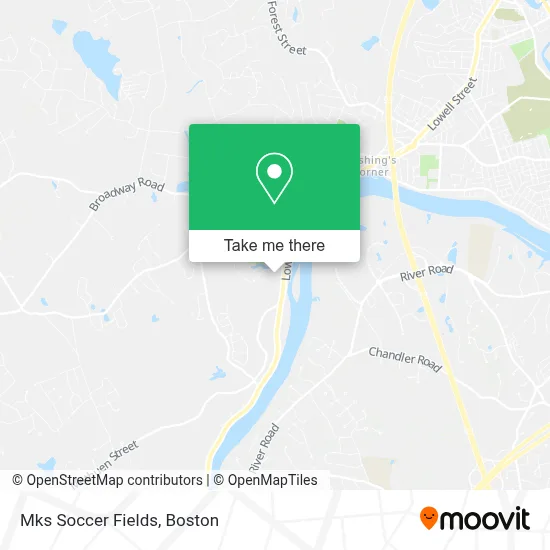 Mks Soccer Fields map