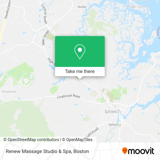 Renew Massage Studio & Spa map