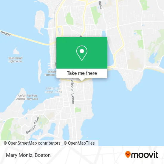 Mary Moniz map