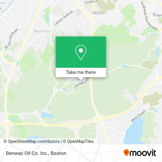 Benway Oil Co. Inc. map