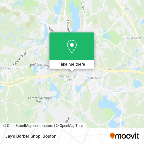 Jay's Barber Shop map