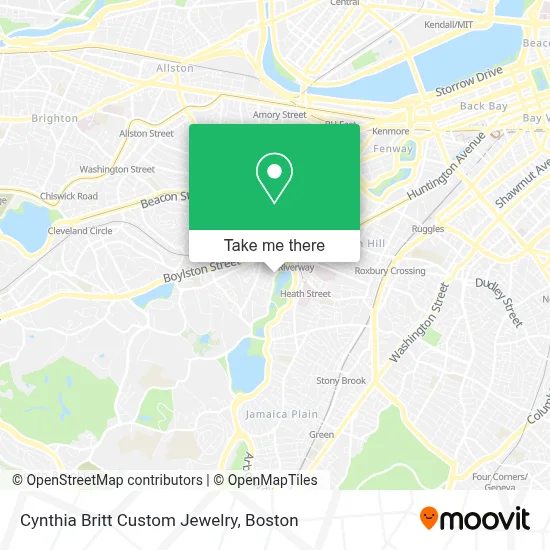 Cynthia Britt Custom Jewelry map