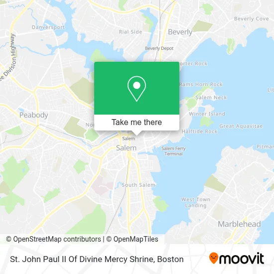 St. John Paul II Of Divine Mercy Shrine map