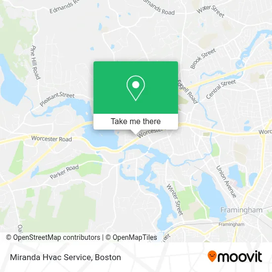 Miranda Hvac Service map