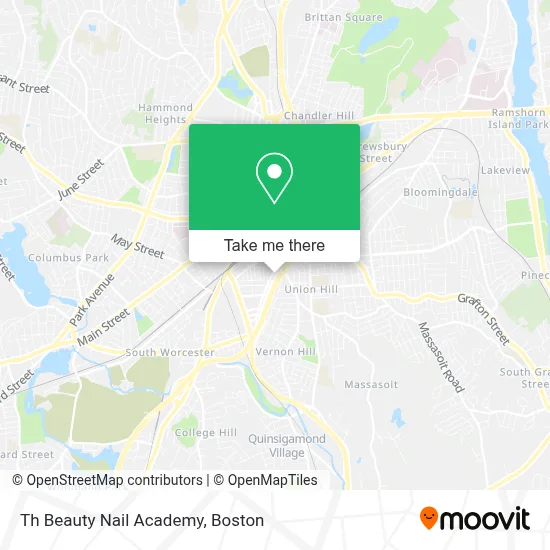 Th Beauty Nail Academy map