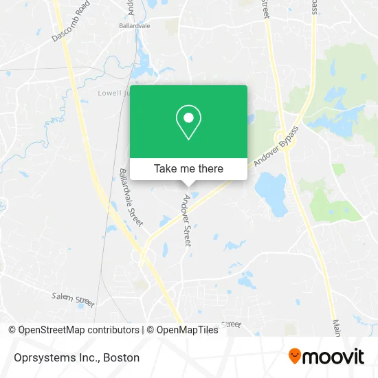 Oprsystems Inc. map