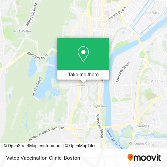 Vetco Vaccination Clinic map