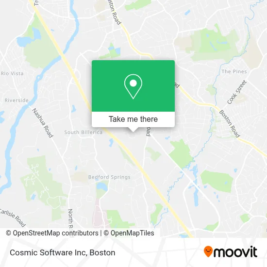 Cosmic Software Inc map