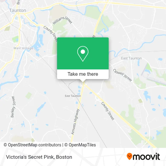 Victoria's Secret Pink map