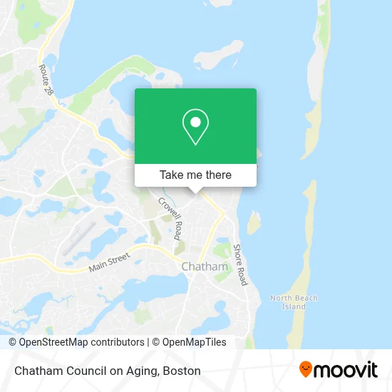 Chatham Council on Aging map
