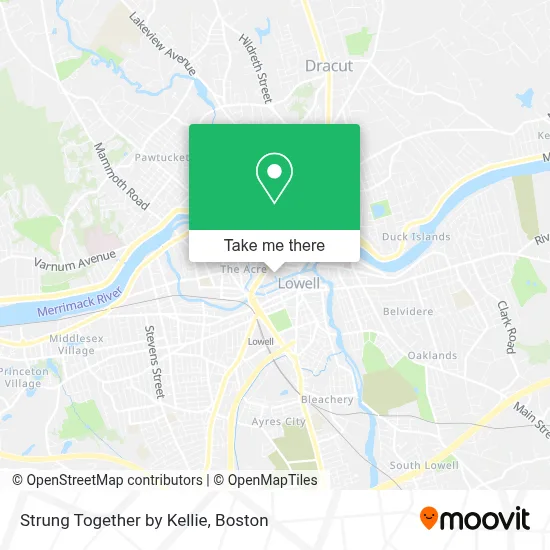 Strung Together by Kellie map