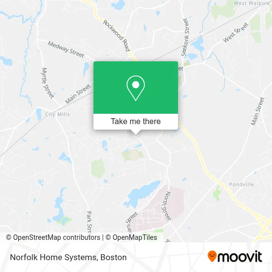 Norfolk Home Systems map