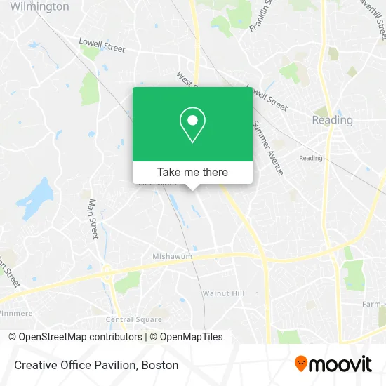 Creative Office Pavilion map
