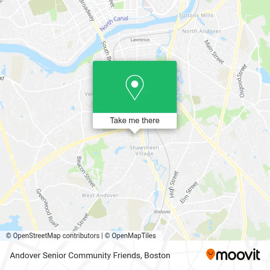 Andover Senior Community Friends map
