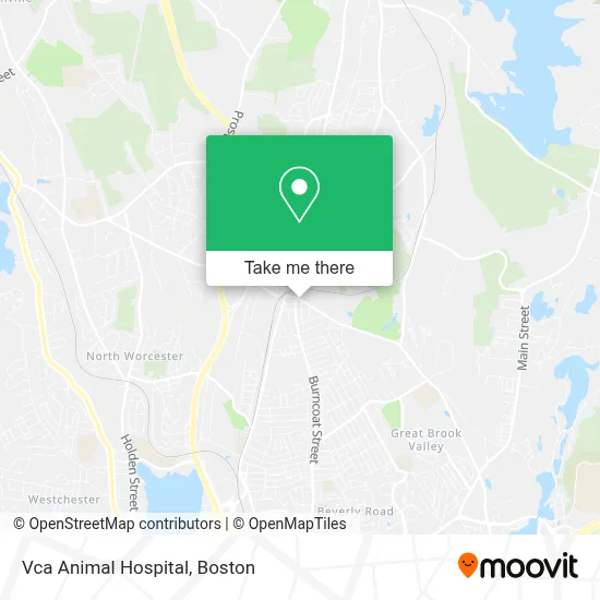 Vca Animal Hospital map