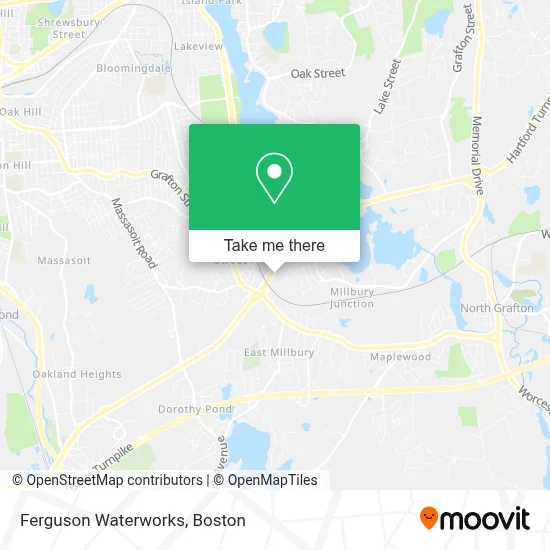 Ferguson Waterworks map