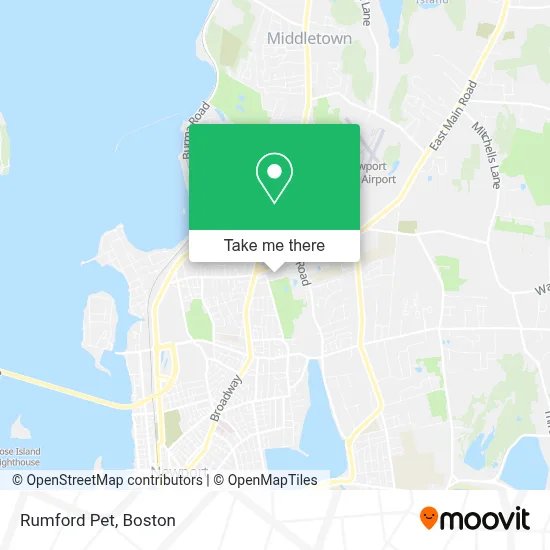 Rumford Pet map