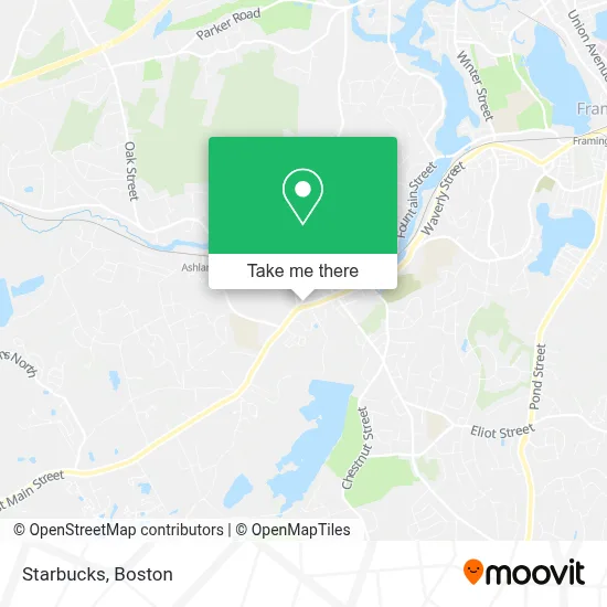 Starbucks map