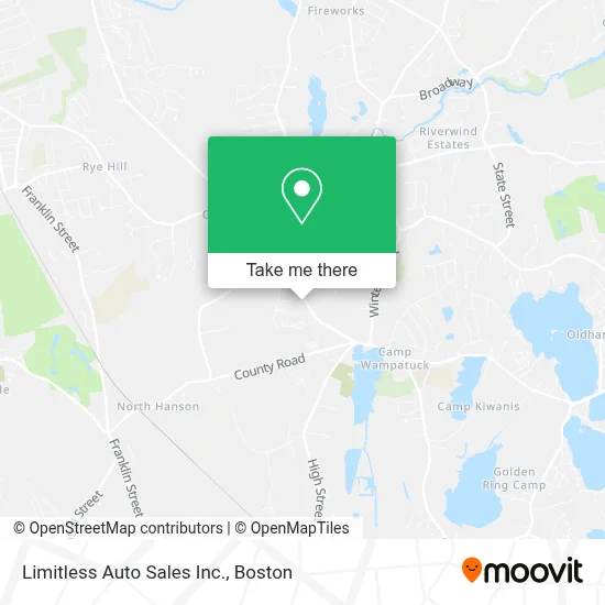 Limitless Auto Sales Inc. map