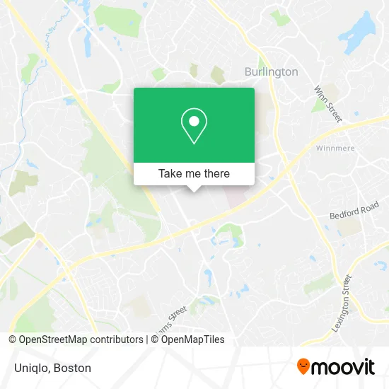 Uniqlo map