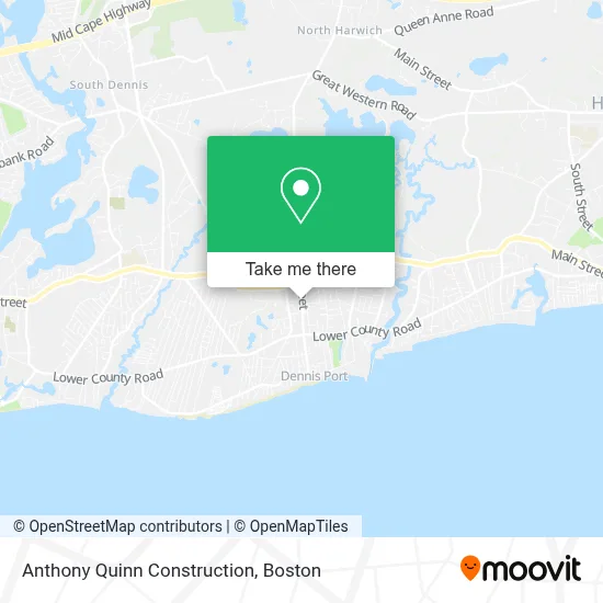 Anthony Quinn Construction map