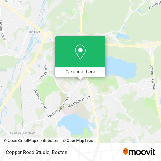 Copper Rose Studio map