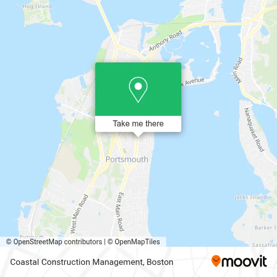 Coastal Construction Management map