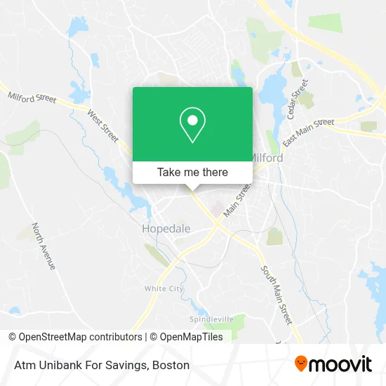 Atm Unibank For Savings map