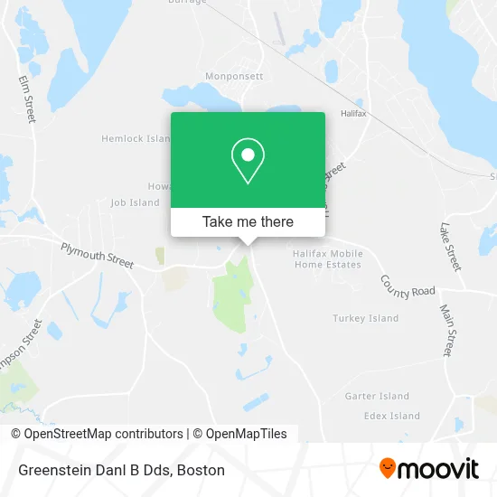 Greenstein Danl B Dds map