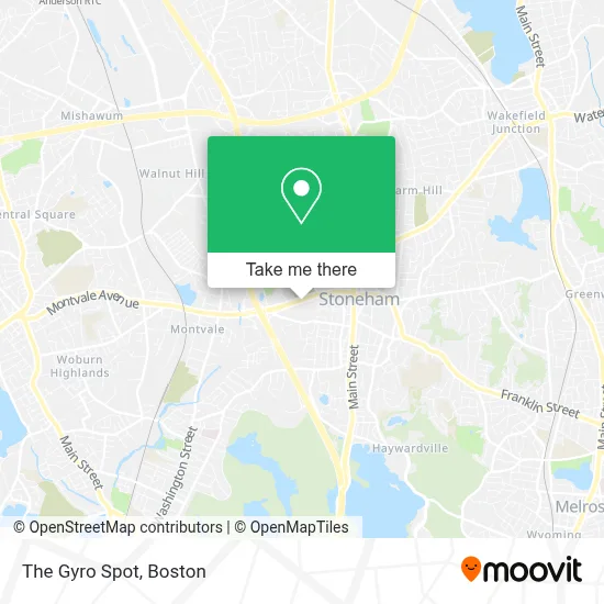 The Gyro Spot map