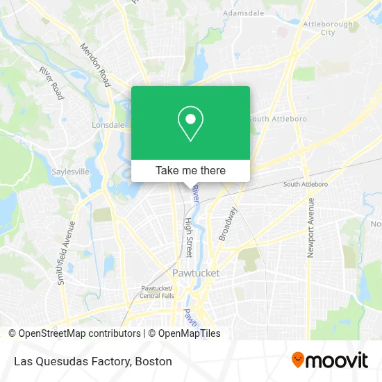 Las Quesudas Factory map