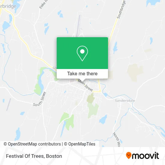 Festival Of Trees map