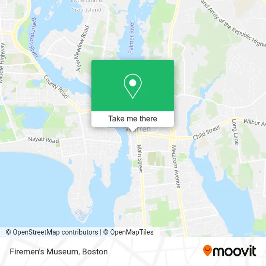 Firemen's Museum map