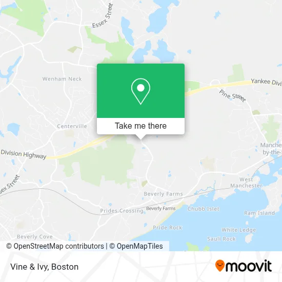Vine & Ivy map