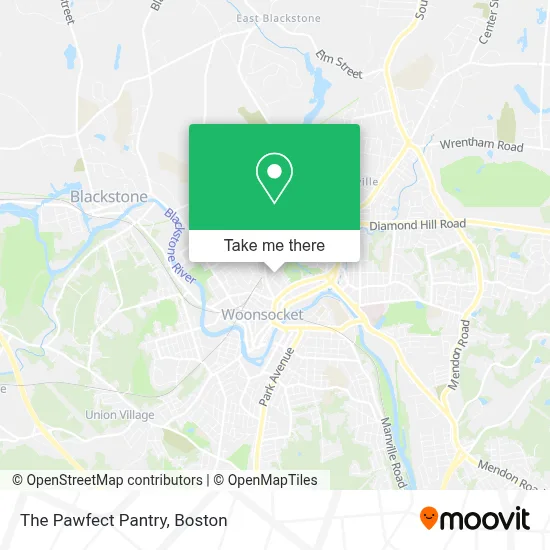 The Pawfect Pantry map