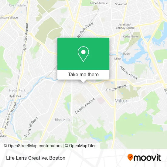 Life Lens Creative map