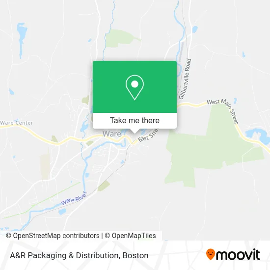 A&R Packaging & Distribution map