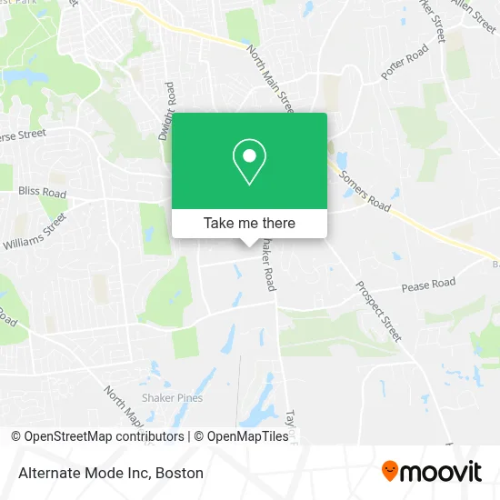 Alternate Mode Inc map