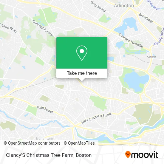 Clancy’S Christmas Tree Farm map