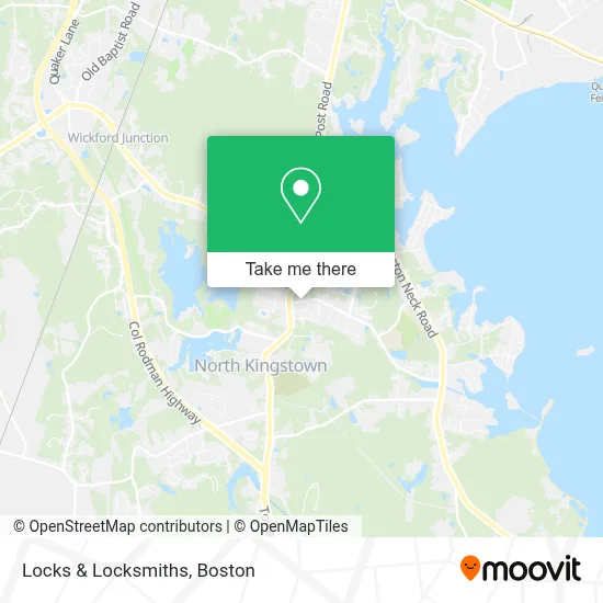 Locks & Locksmiths map