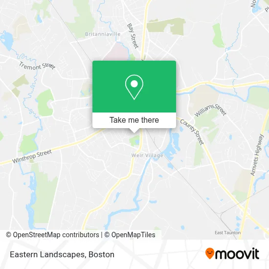 Eastern Landscapes map