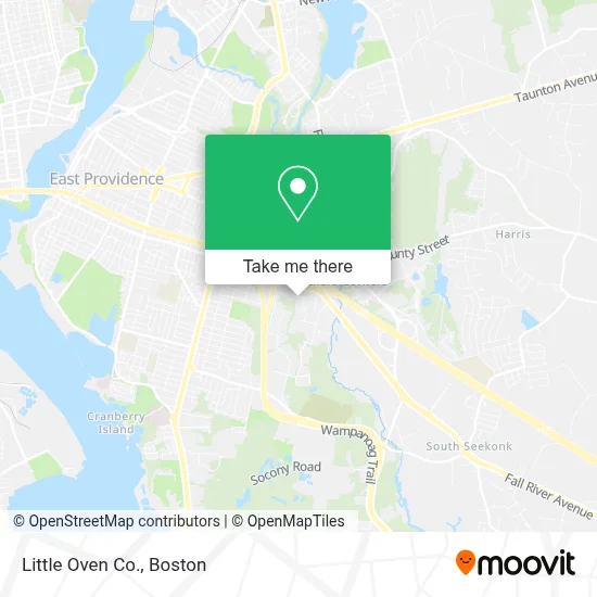 Little Oven Co. map