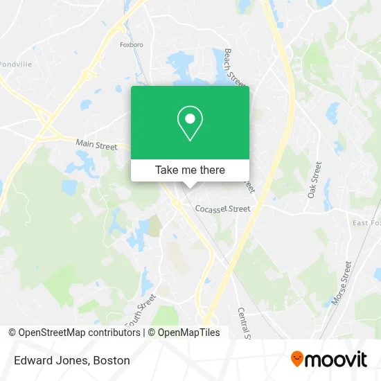 Edward Jones map